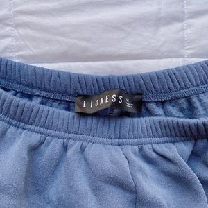 Princess Polly Lioness Blue Sweatpants